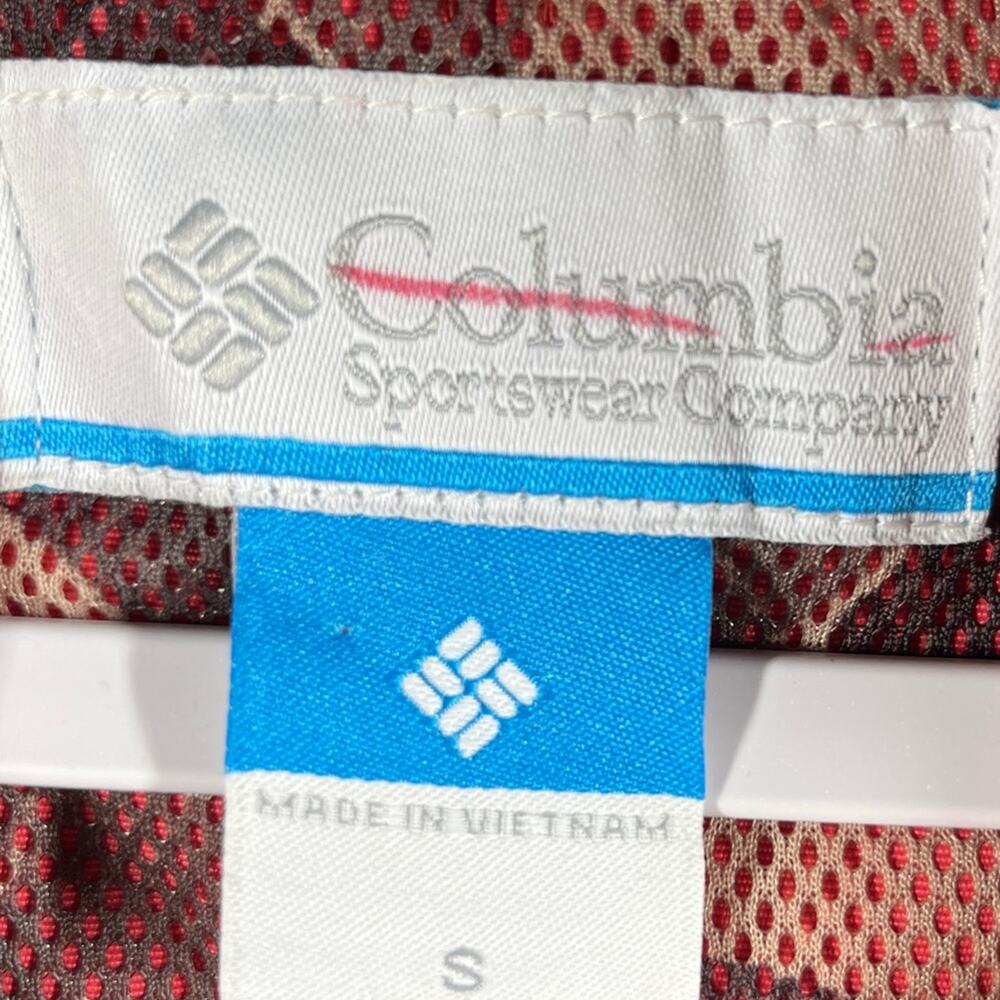 Columbia Women's South Canyon Creek Anorak Jacket Sm Water Resistant Nylon‎ Hike - Picture 7 of 16